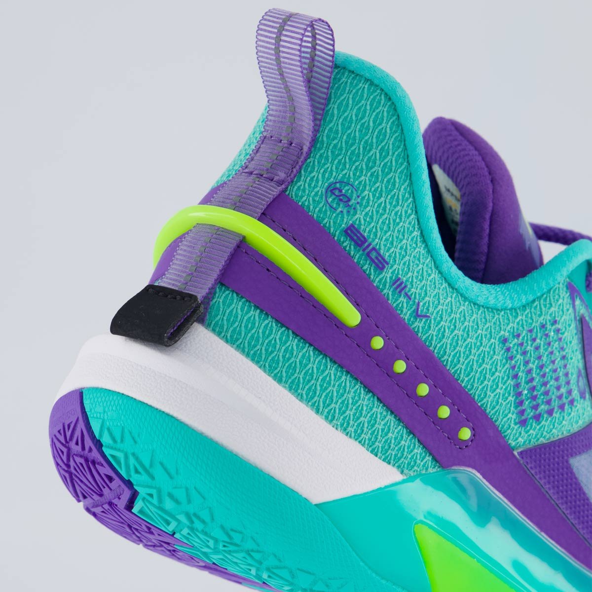 Tênis 361 Degrees Big 3 5.0 Verde Água e Roxo Verde Água/Roxo 6