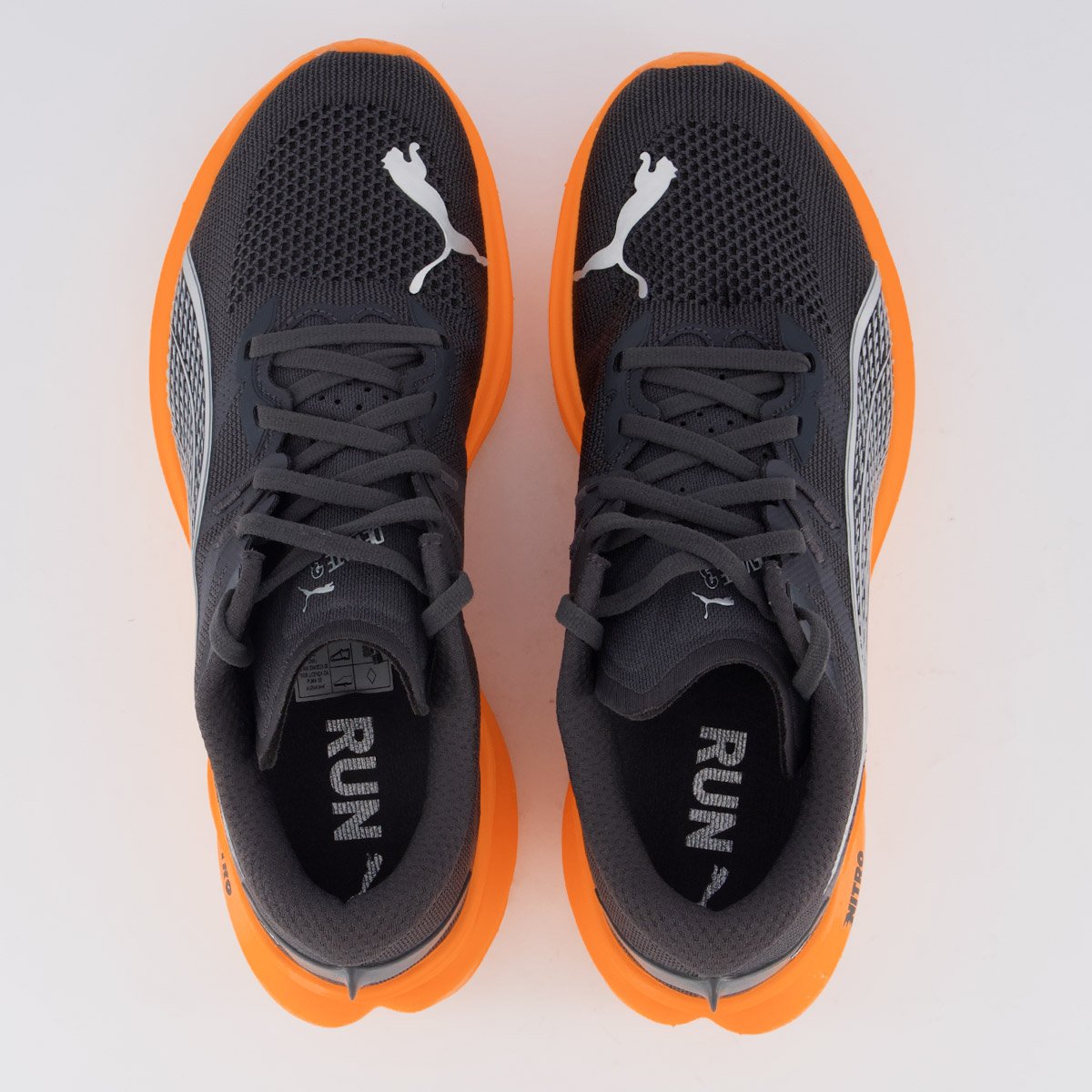Tênis Puma Deviate Nitro 3 Preto e Laranja Preto/Laranja 4