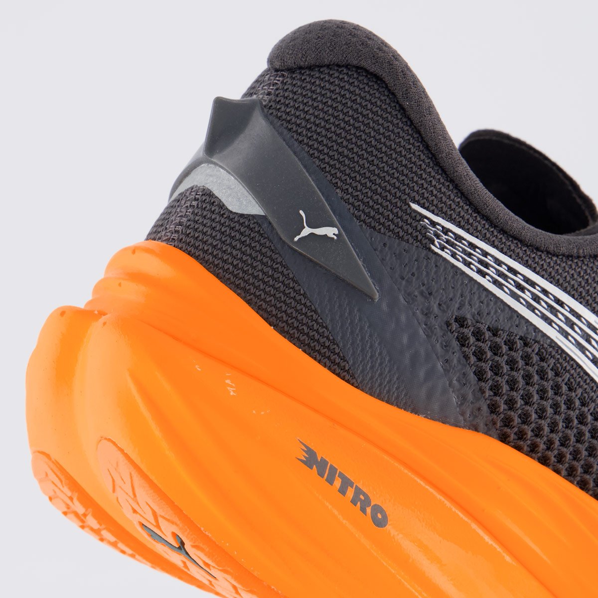 Tênis Puma Deviate Nitro 3 Preto e Laranja Preto/Laranja 6