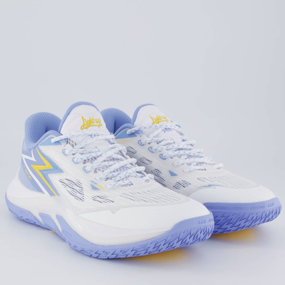 Tênis 361 Degrees Light UP Branco e Azul Branco/Azul 2