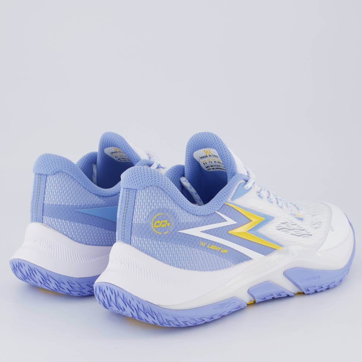 Tênis 361 Degrees Light UP Branco e Azul Branco/Azul 3