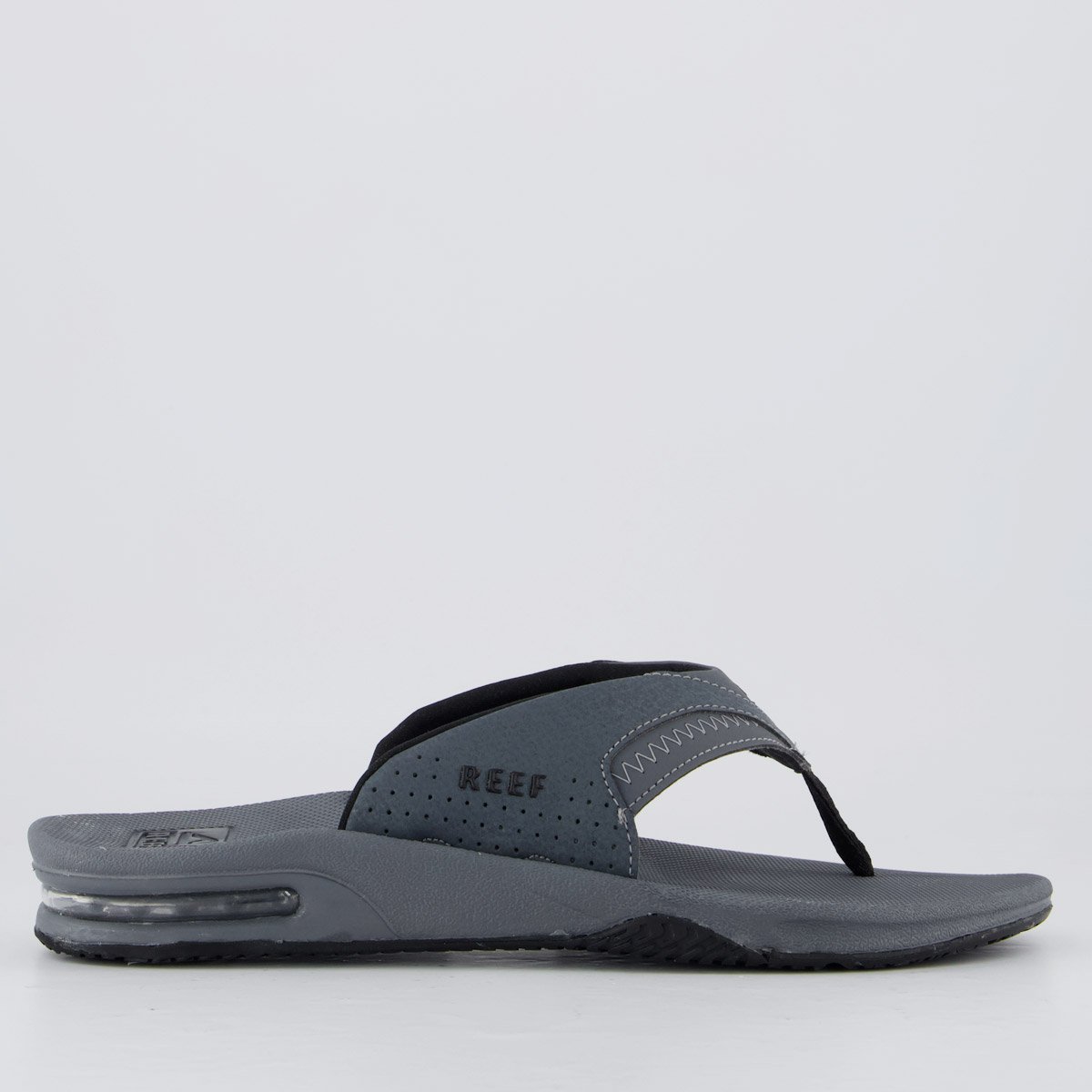 Chinelo Reef Mick Fanning Cinza Cinza 2