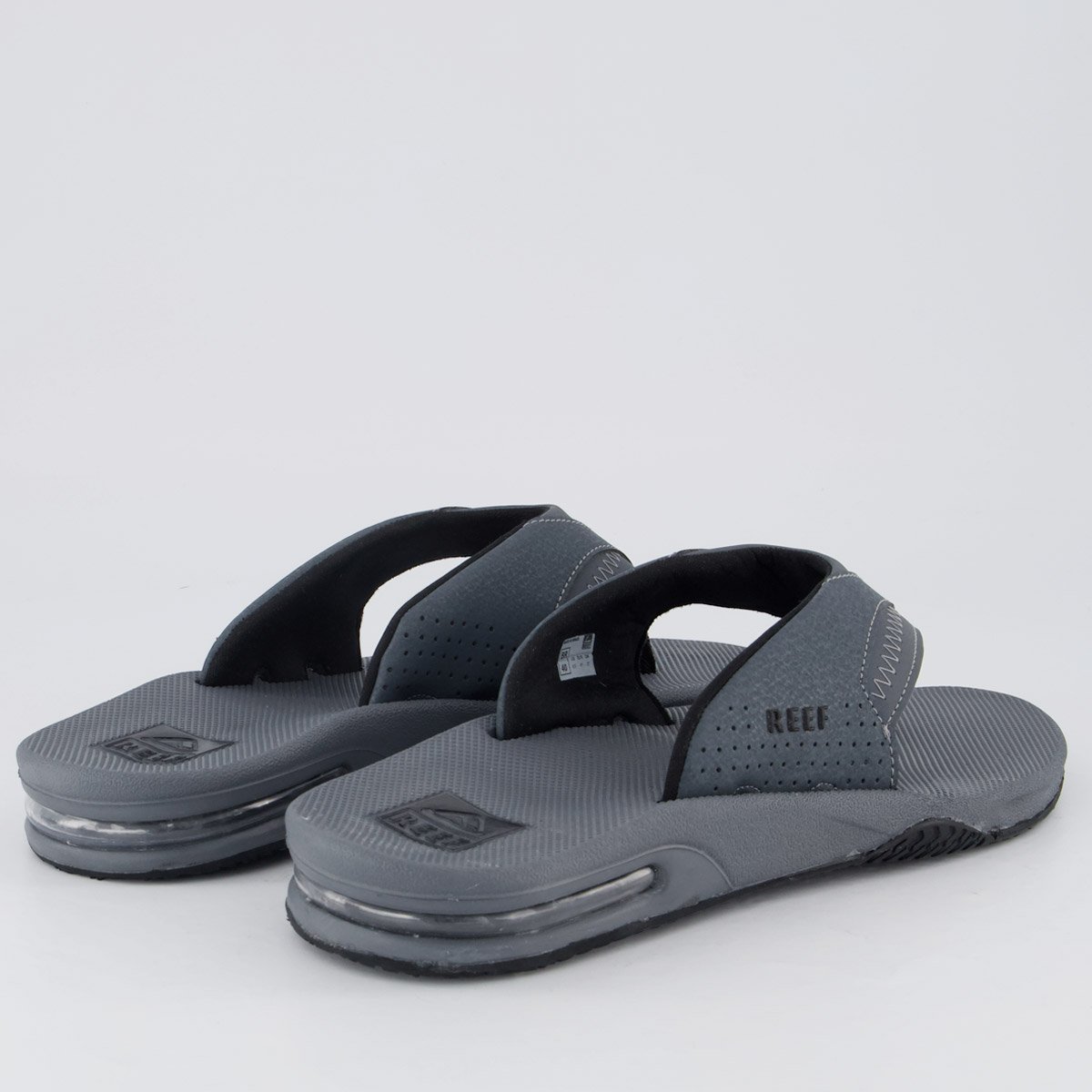 Chinelo Reef Mick Fanning Cinza Cinza 4