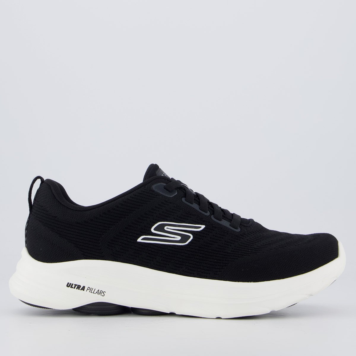 Tênis Skechers Go Walk 8 Preto e Branco