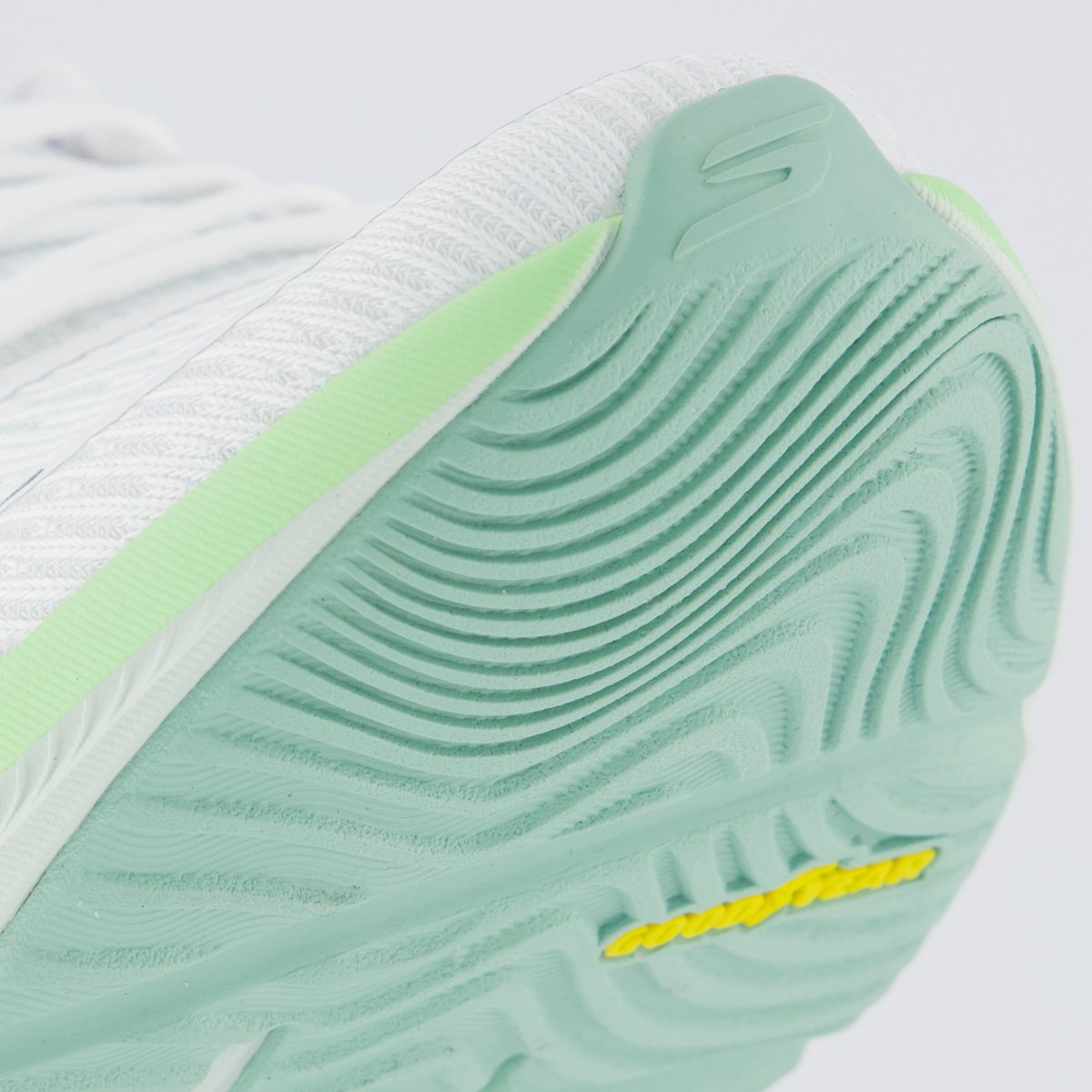 Tênis Skechers Aero Pulse Feminino Branco Branco/Verde 8