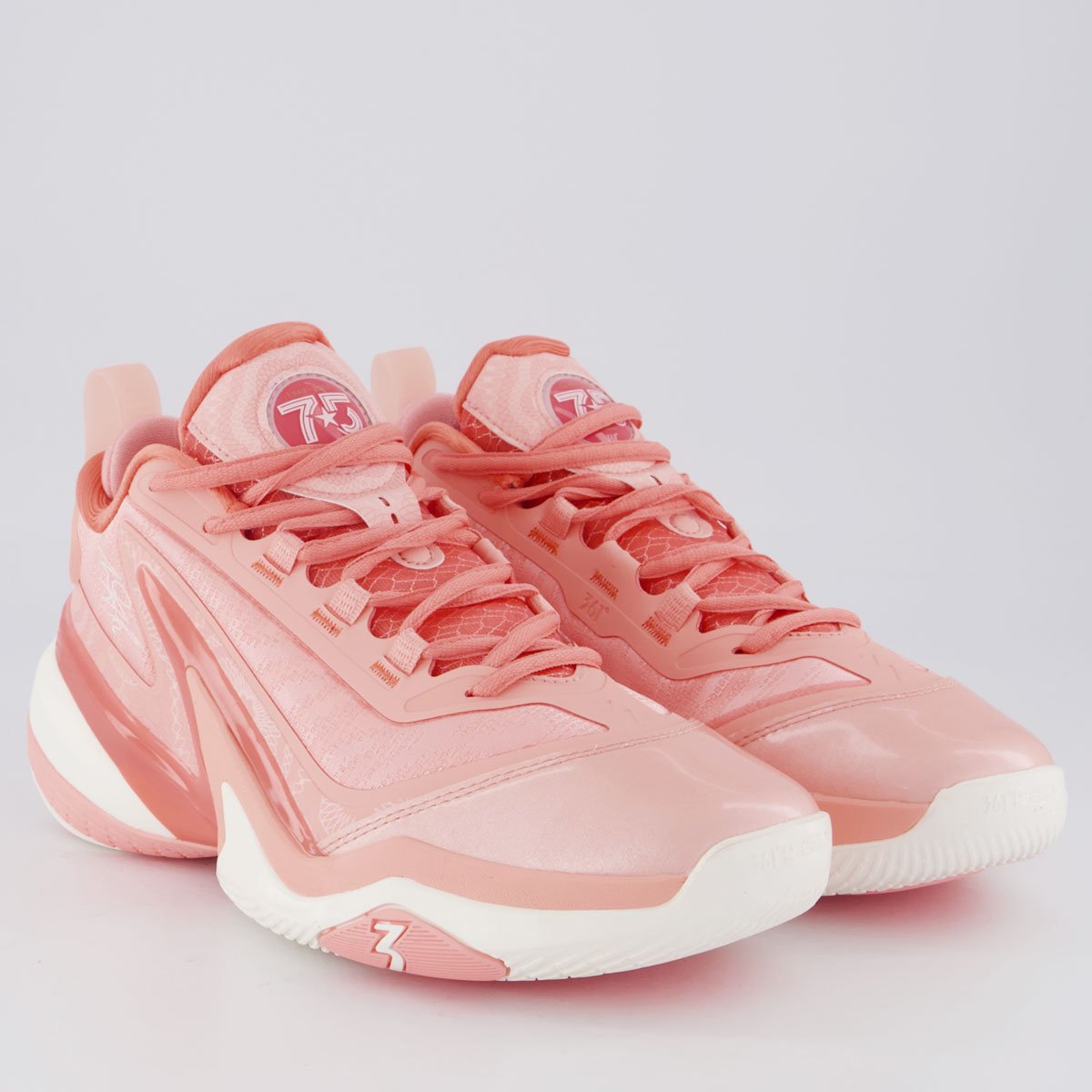 Tênis 361 Degrees AG V Rosa Claro e Branco Rosa 2