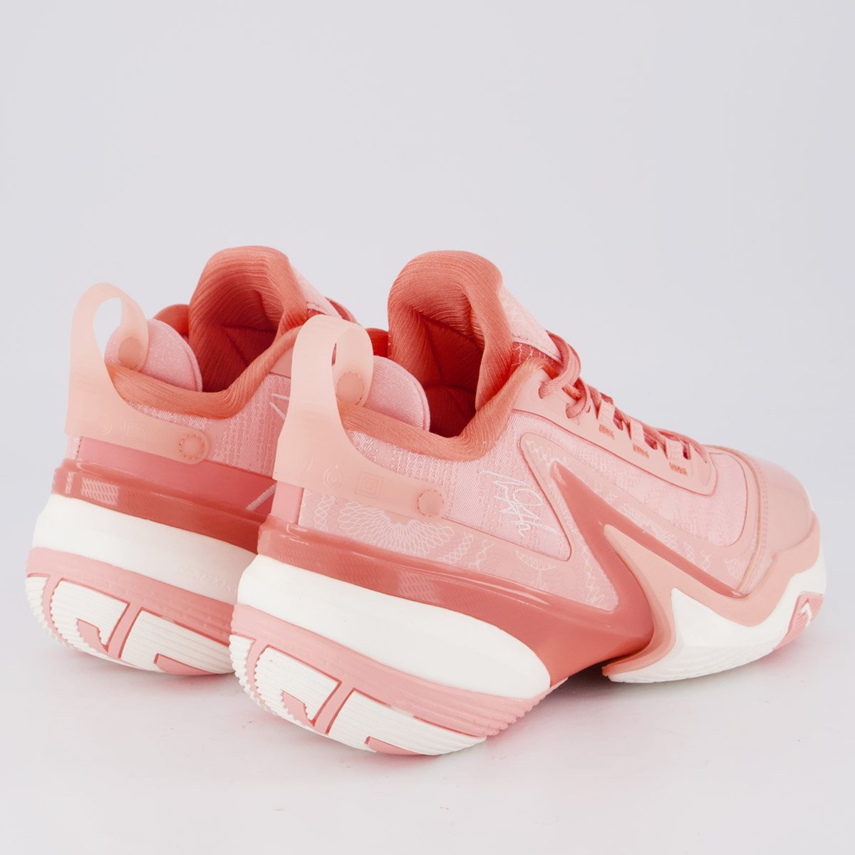 Tênis 361 Degrees AG V Rosa Claro e Branco Rosa 3