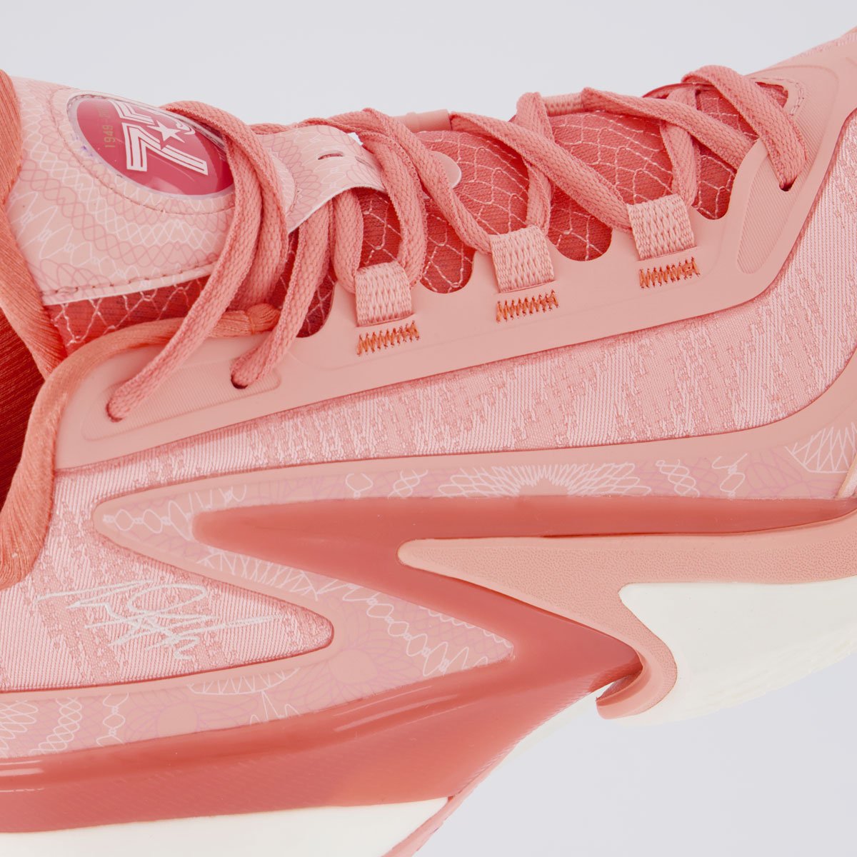 Tênis 361 Degrees AG V Rosa Claro e Branco Rosa 7