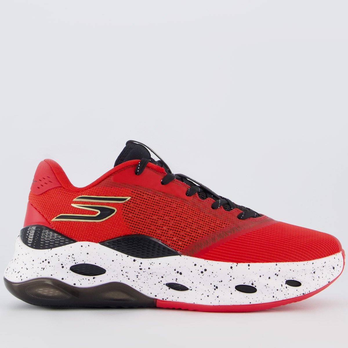 Tênis Skechers SKX Float Vermelho e Preto