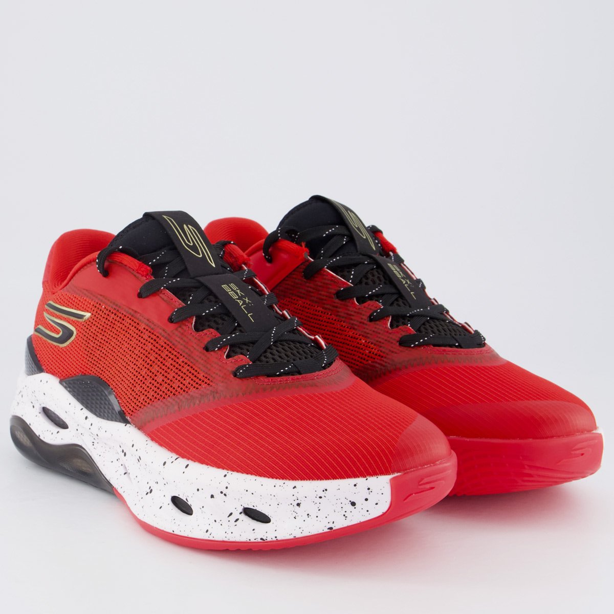 Tênis Skechers SKX Float Vermelho e Preto Vermelho 2