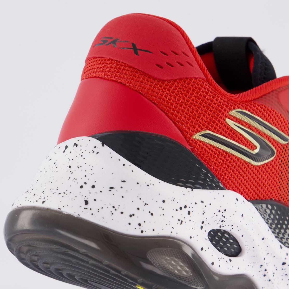 Tênis Skechers SKX Float Vermelho e Preto Vermelho 6