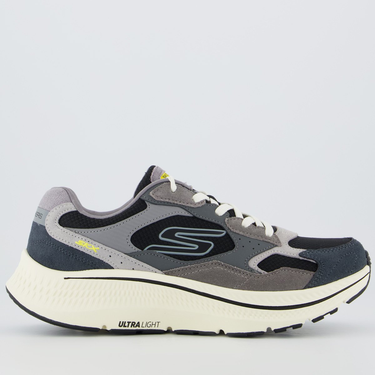 Tênis Skechers Go Run Consistent Retro Preto
