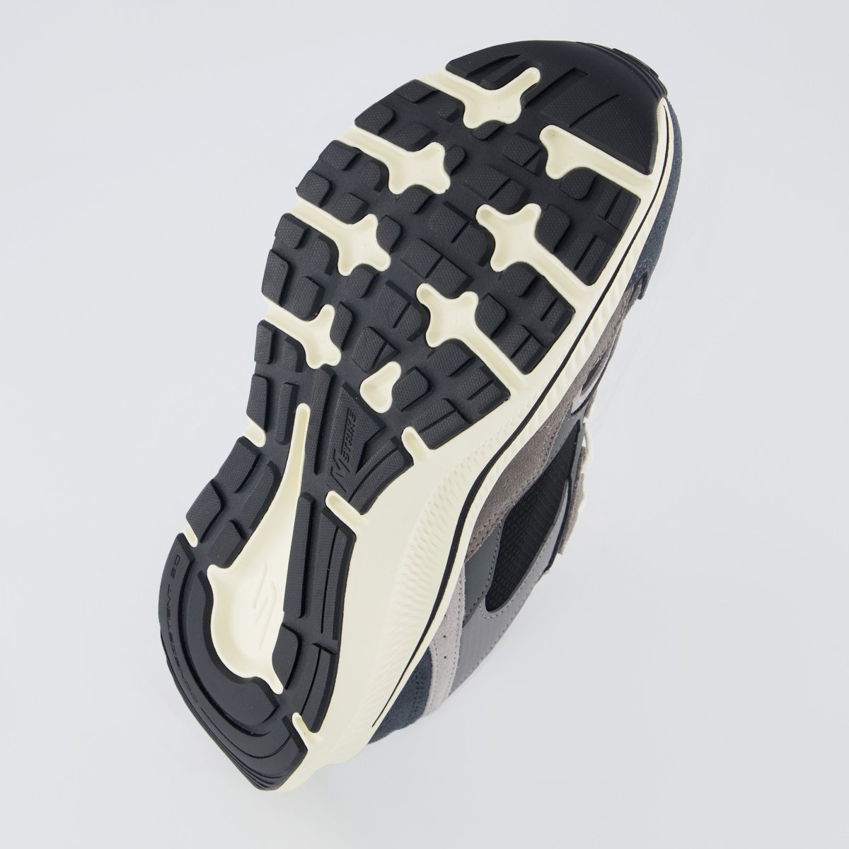 Tênis Skechers Go Run Consistent Retro Preto Cinza 5