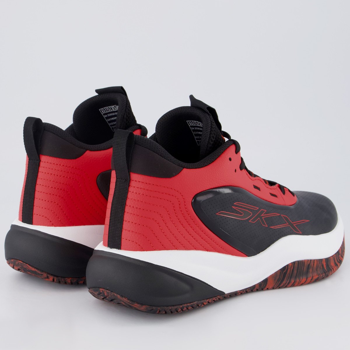 Tênis Skecher SKX Klutch Preto e Vermelho Preto/Vermelho 3