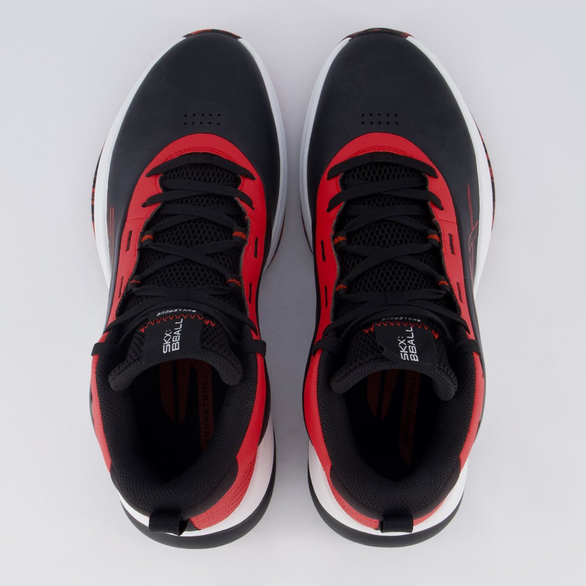 Tênis Skecher SKX Klutch Preto e Vermelho Preto/Vermelho 4