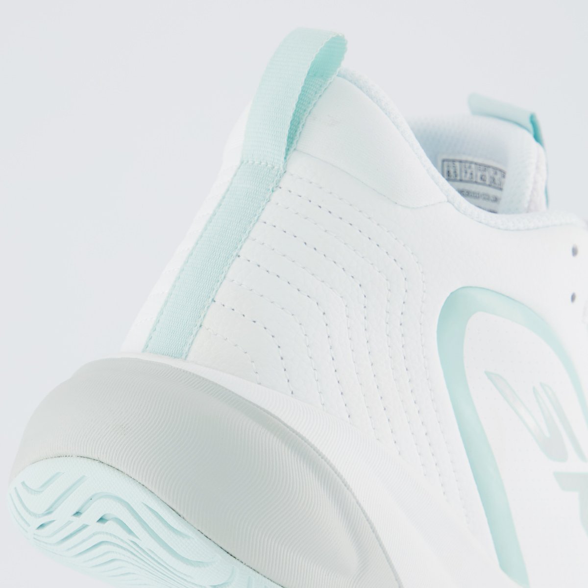 Tênis Skechers SKX League Branco e Azul Claro Branco 6