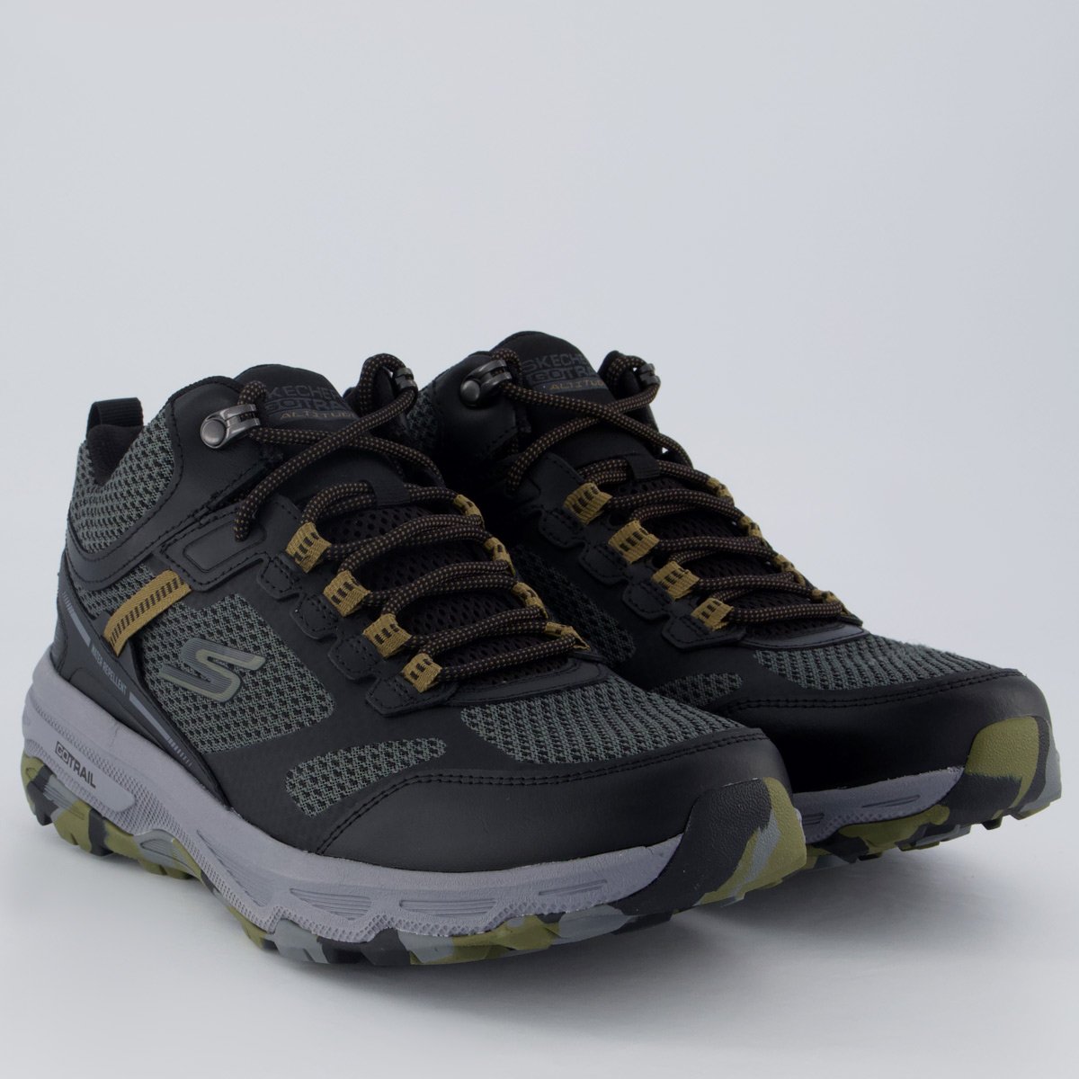 Tênis Skecher Go Run Anorak Trail Preto Preto 2