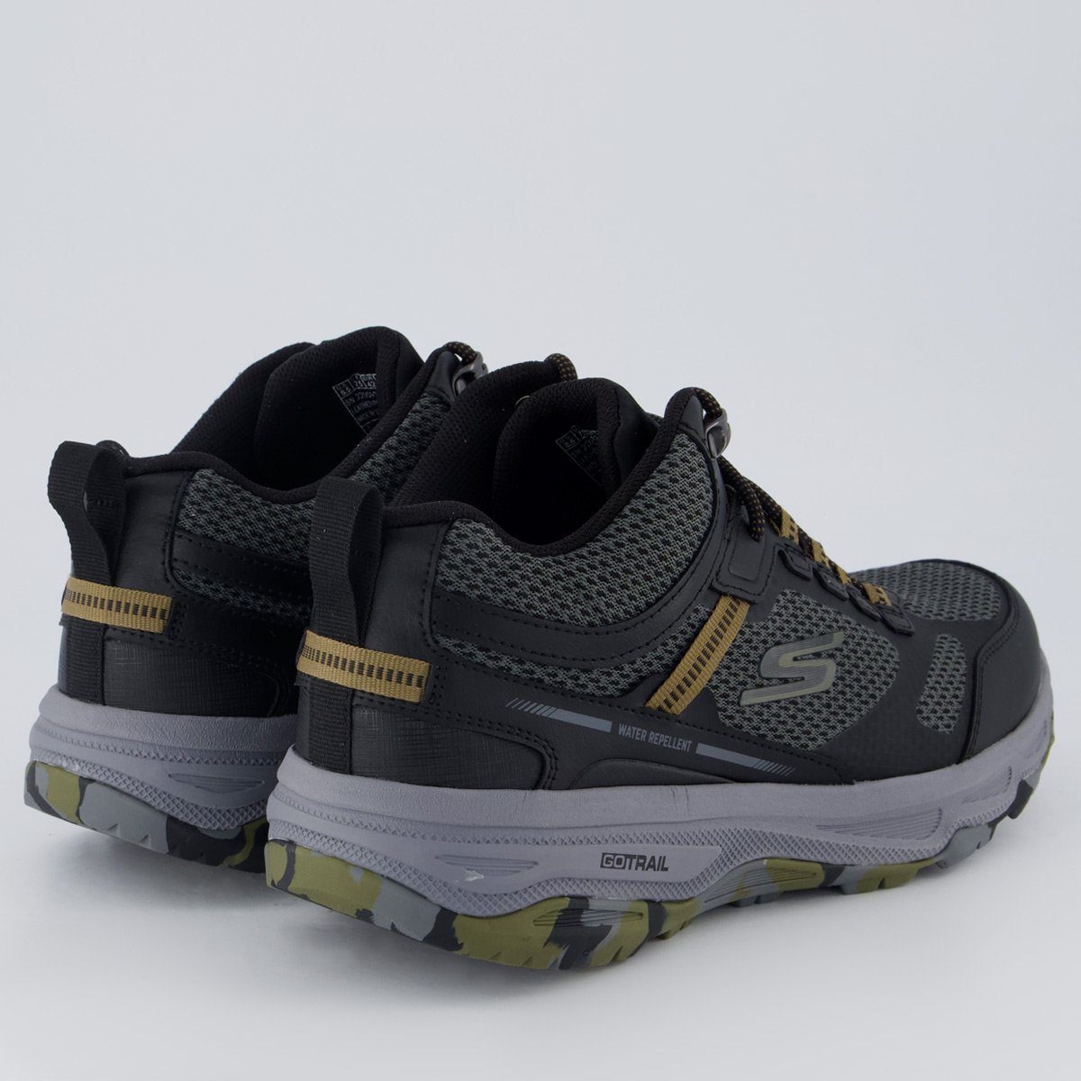 Tênis Skecher Go Run Anorak Trail Preto Preto 3