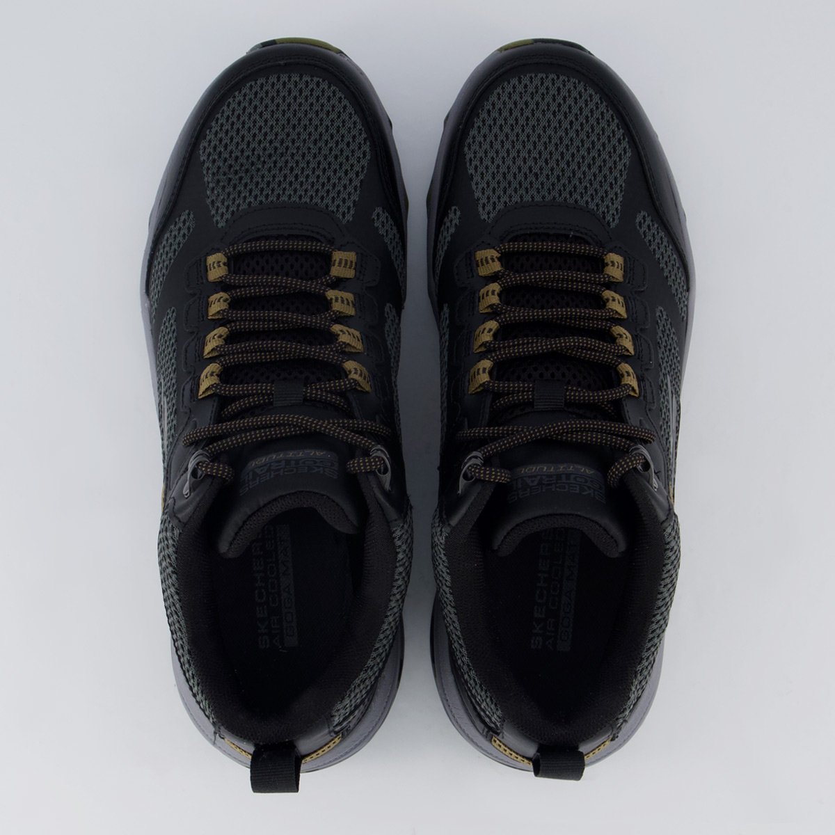 Tênis Skecher Go Run Anorak Trail Preto Preto 4