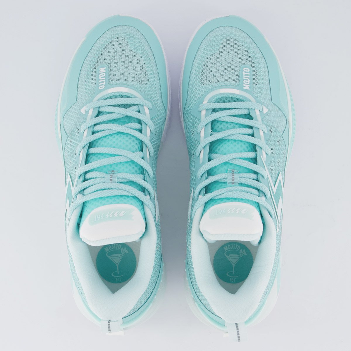 Tênis 361 Degrees Big 3 5.0 Ciano Verde 4