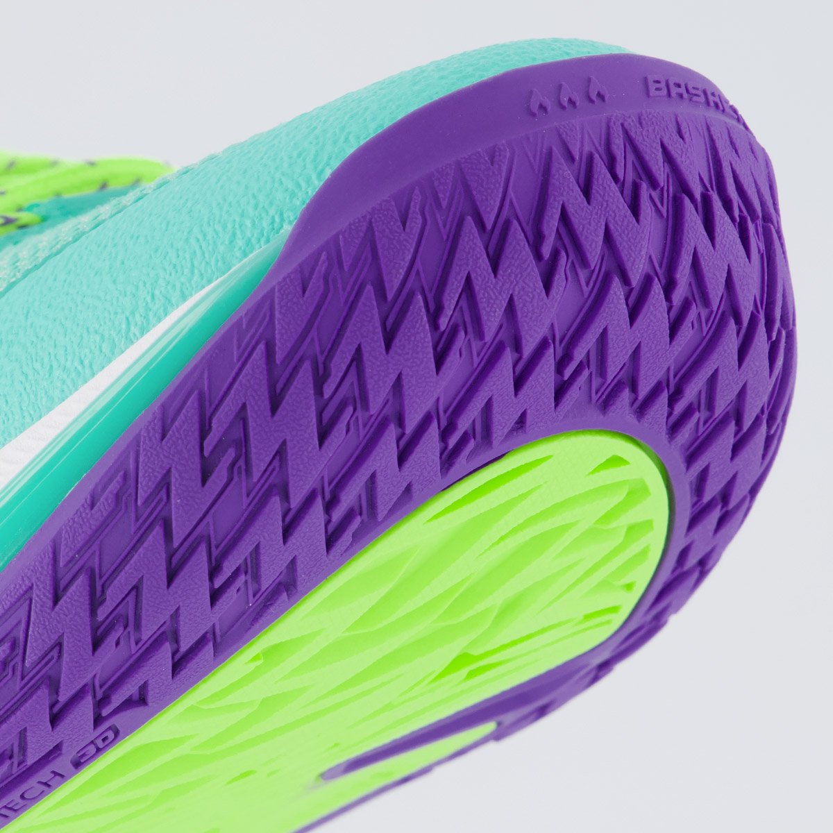 Tênis 361 Degrees Light UP Ciano e Roxo Verde/Roxo 8