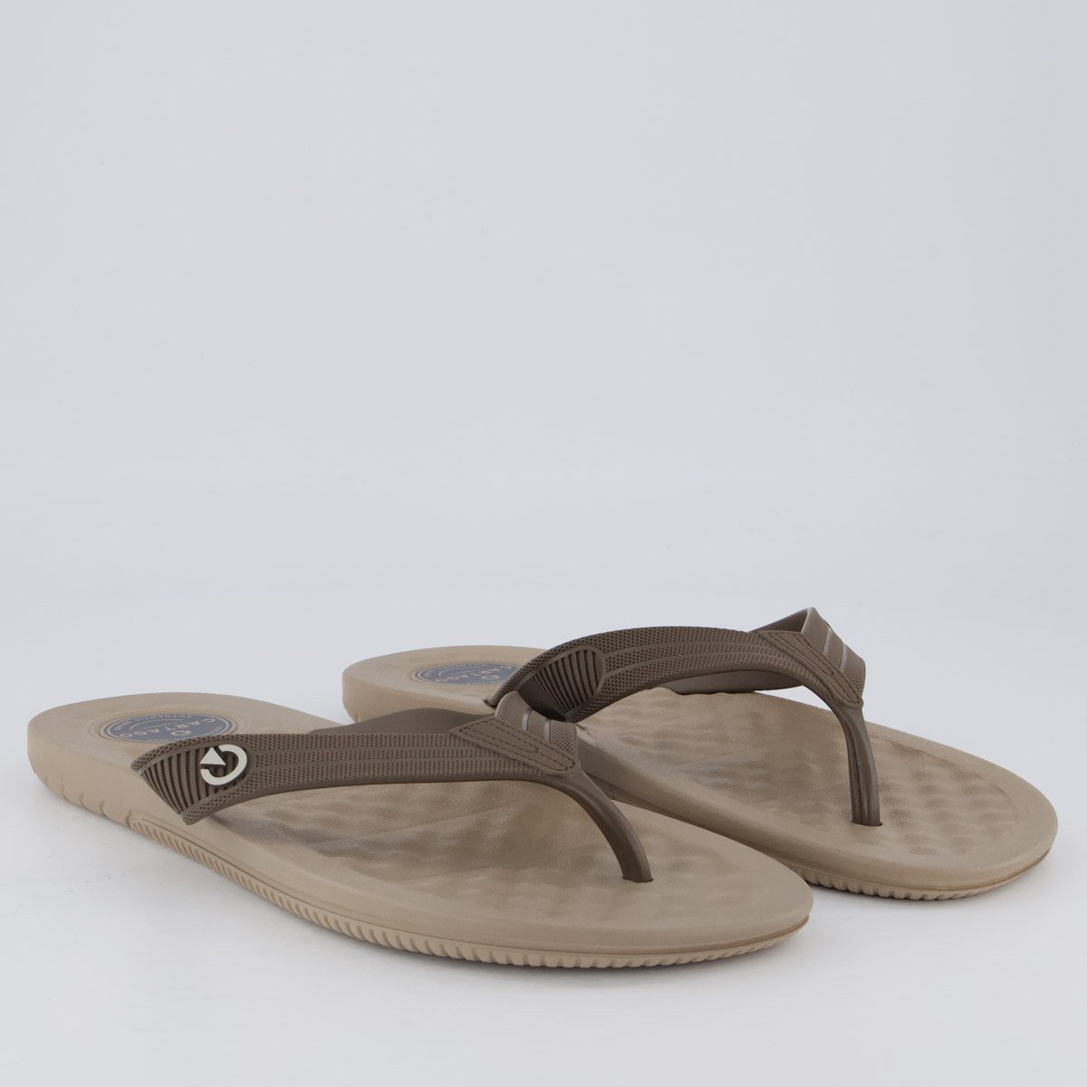 Chinelo Cartago Arizona Light Bege Marrom 3