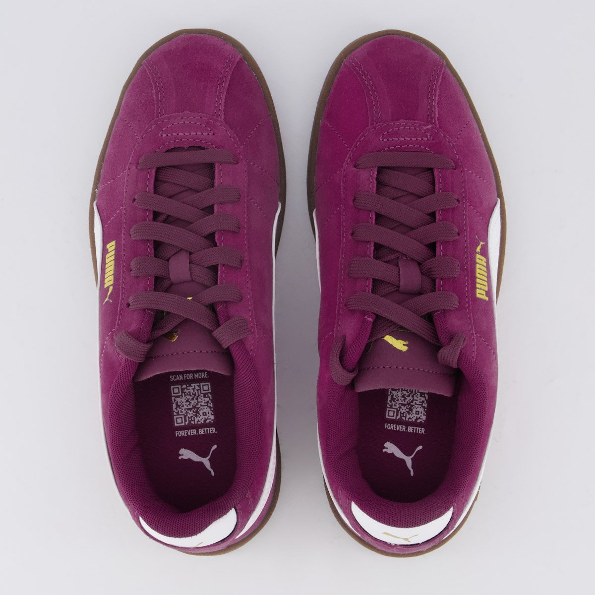 Tênis Puma Club II Feminino Roxo Roxo 4