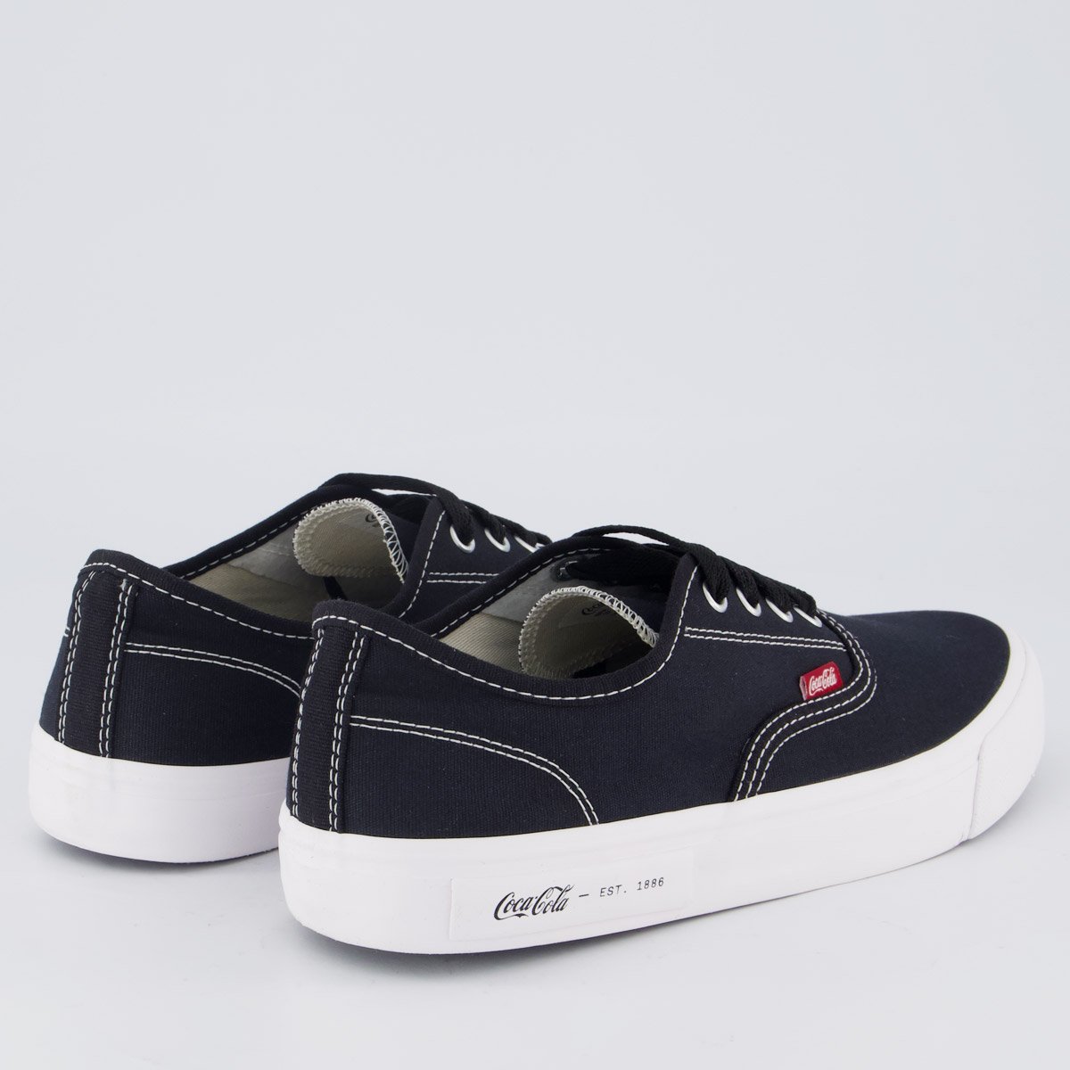 Tênis Coca Cola Kick Summer Feminino Preto Preto 3