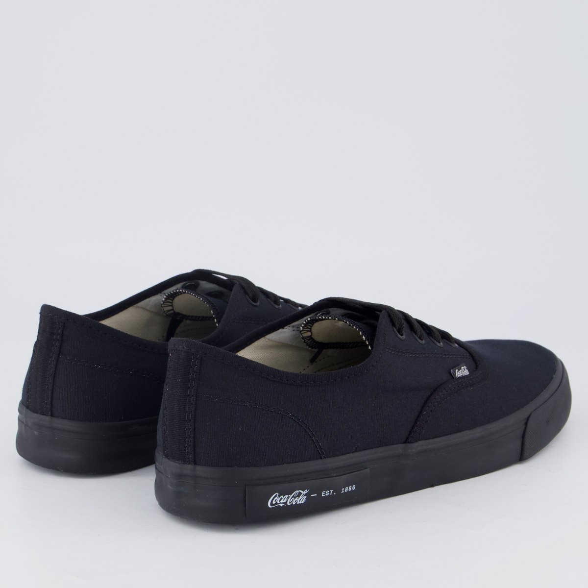 Tênis Coca Cola Kick Summer Preto e Cinza Preto 3