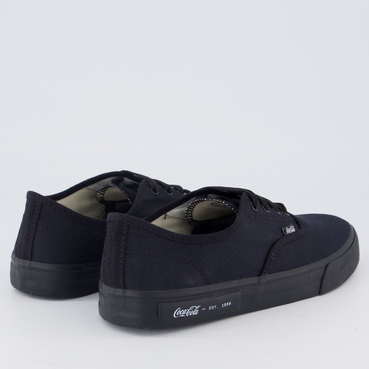 Tênis Coca Cola Kick Summer Feminino Preto e Cinza Preto 3