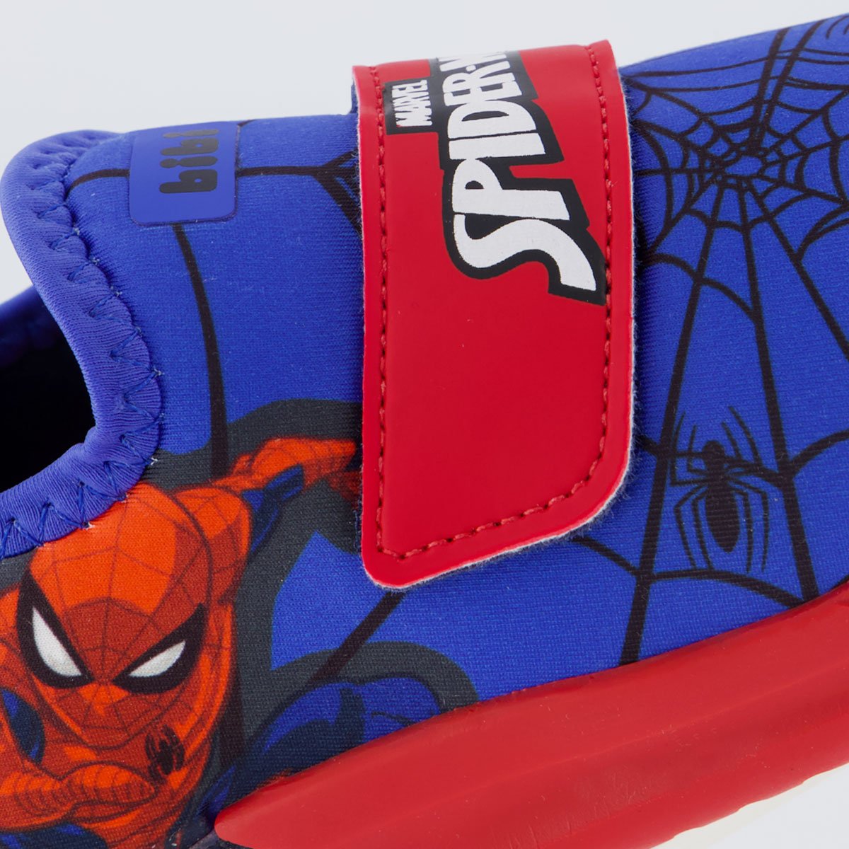 Tênis Bibi Space Luzes Homem Aranha Infantil Azul Azul 7