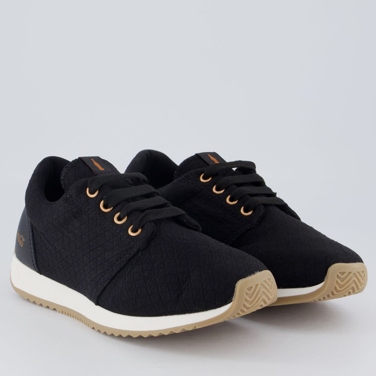 Tênis Coca Cola Sense II Feminino Preto Preto 2