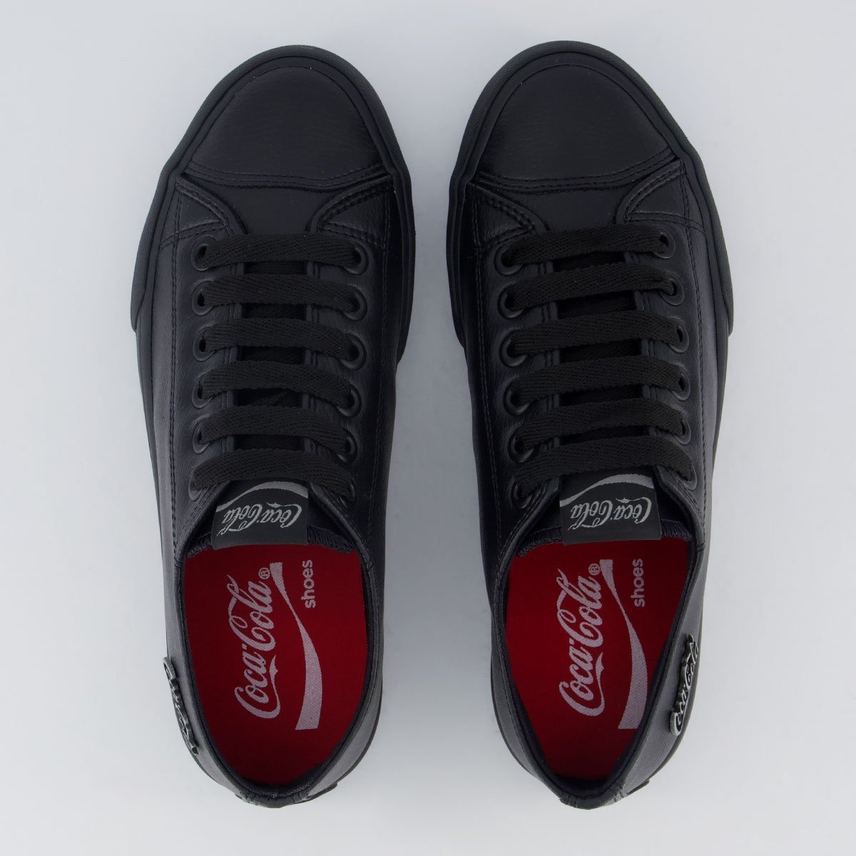 Tênis Coca Cola Basket Floater Low Feminino All Black Preto 4