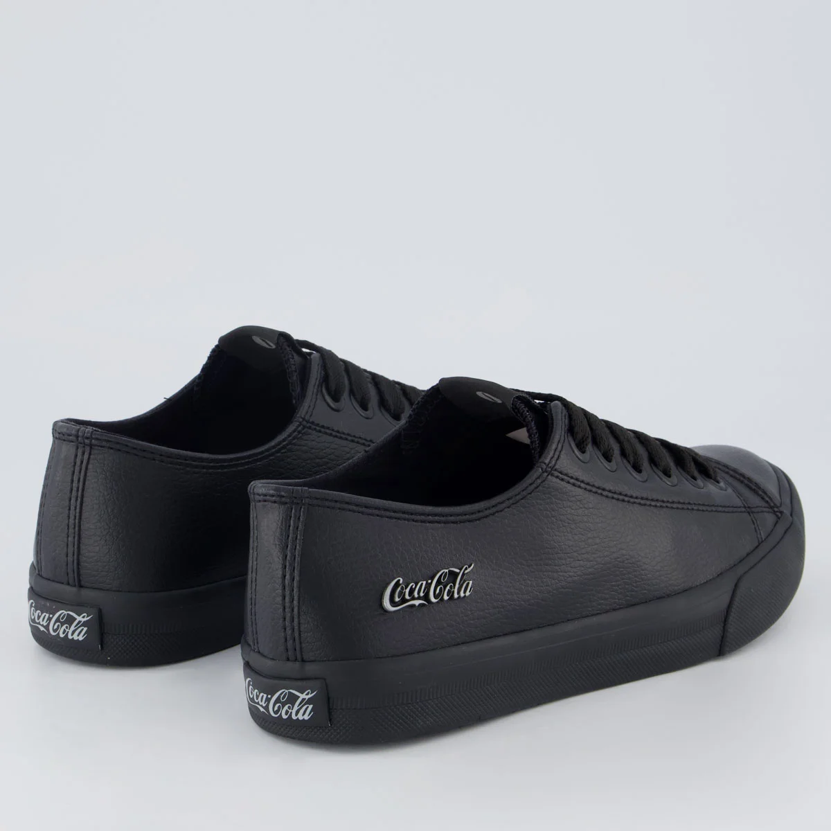 Tênis Coca Cola Basket Floater Low Feminino All Black Preto 3