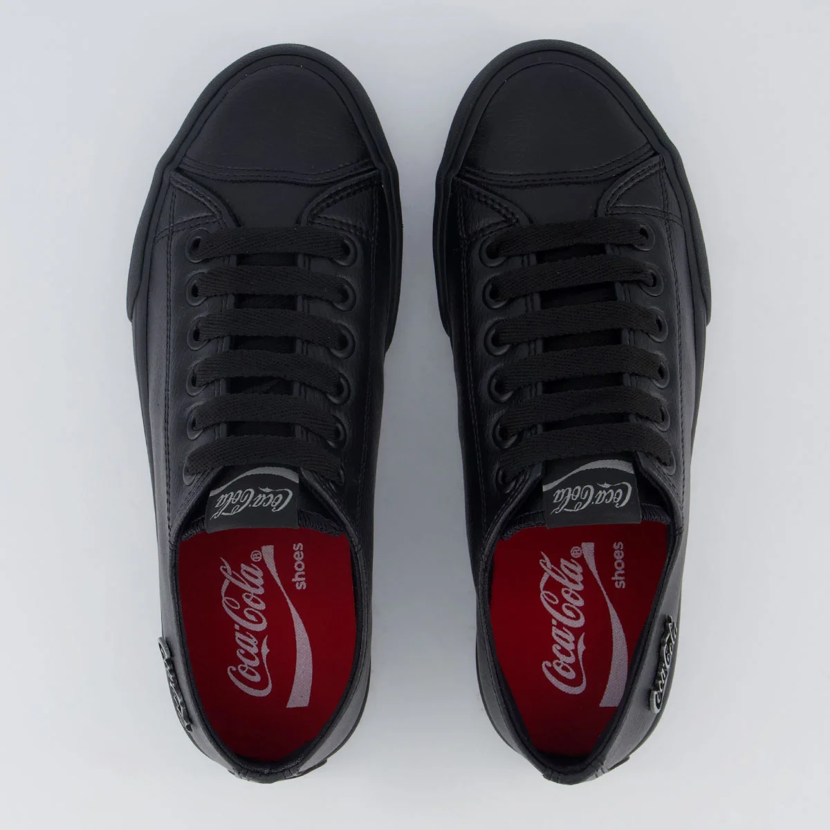 Tênis Coca Cola Basket Floater Low Feminino All Black Preto 4