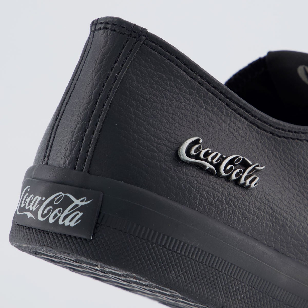 Tênis Coca Cola Basket Floater Low Feminino All Black Preto 6