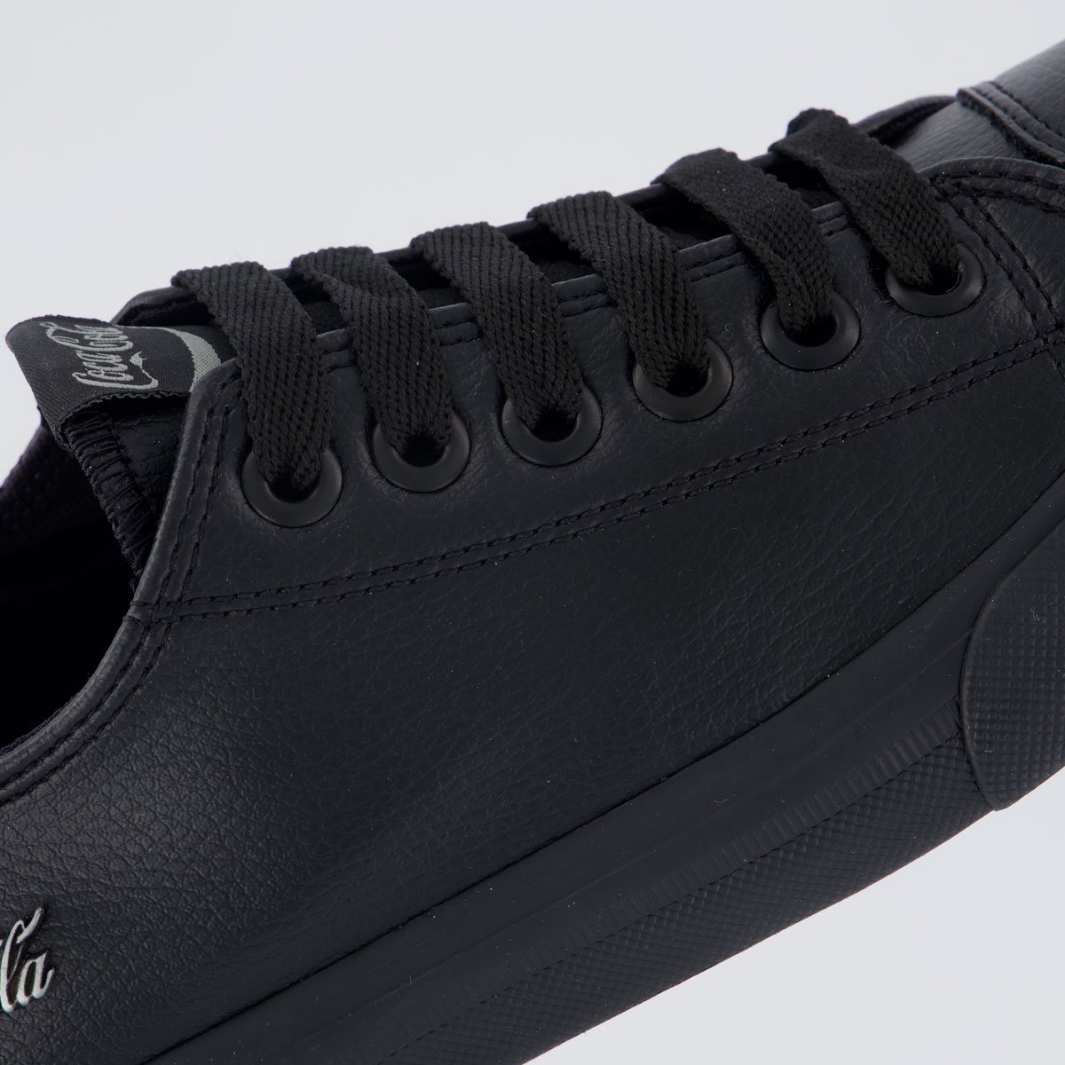 Tênis Coca Cola Basket Floater Low Feminino All Black Preto 7