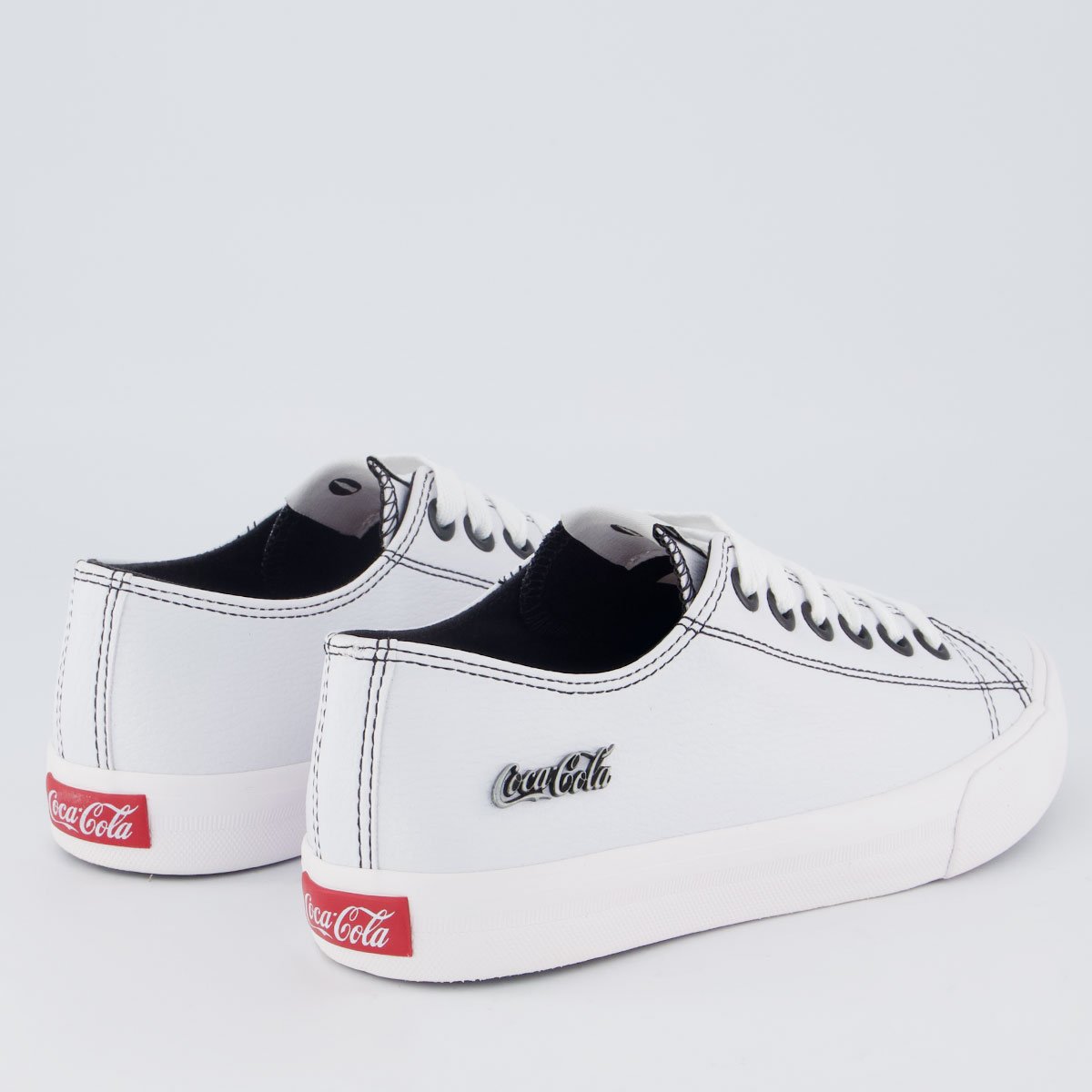 Tênis Coca Cola Basket Floater Low II Feminino Branco Branco 3