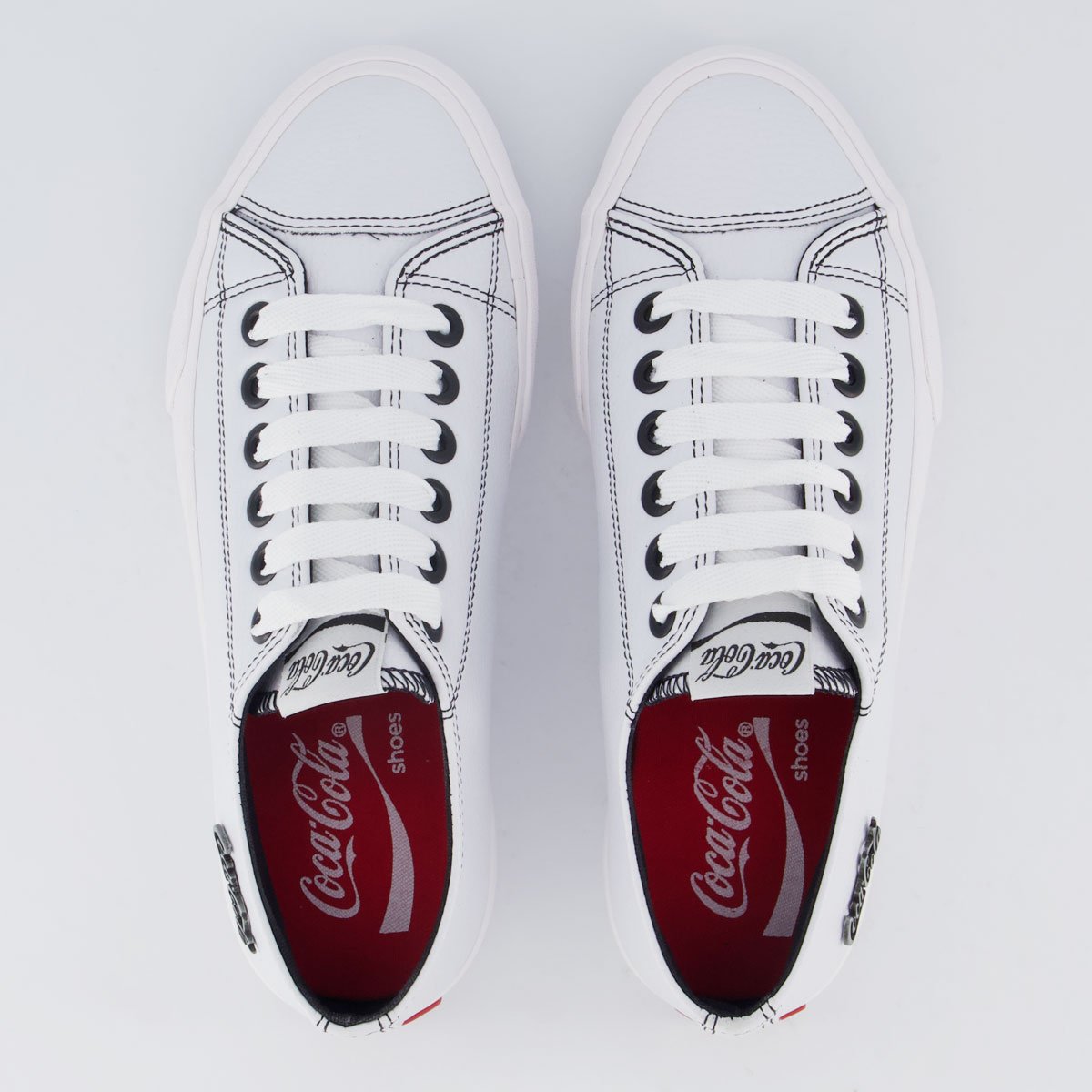 Tênis Coca Cola Basket Floater Low II Feminino Branco Branco 4