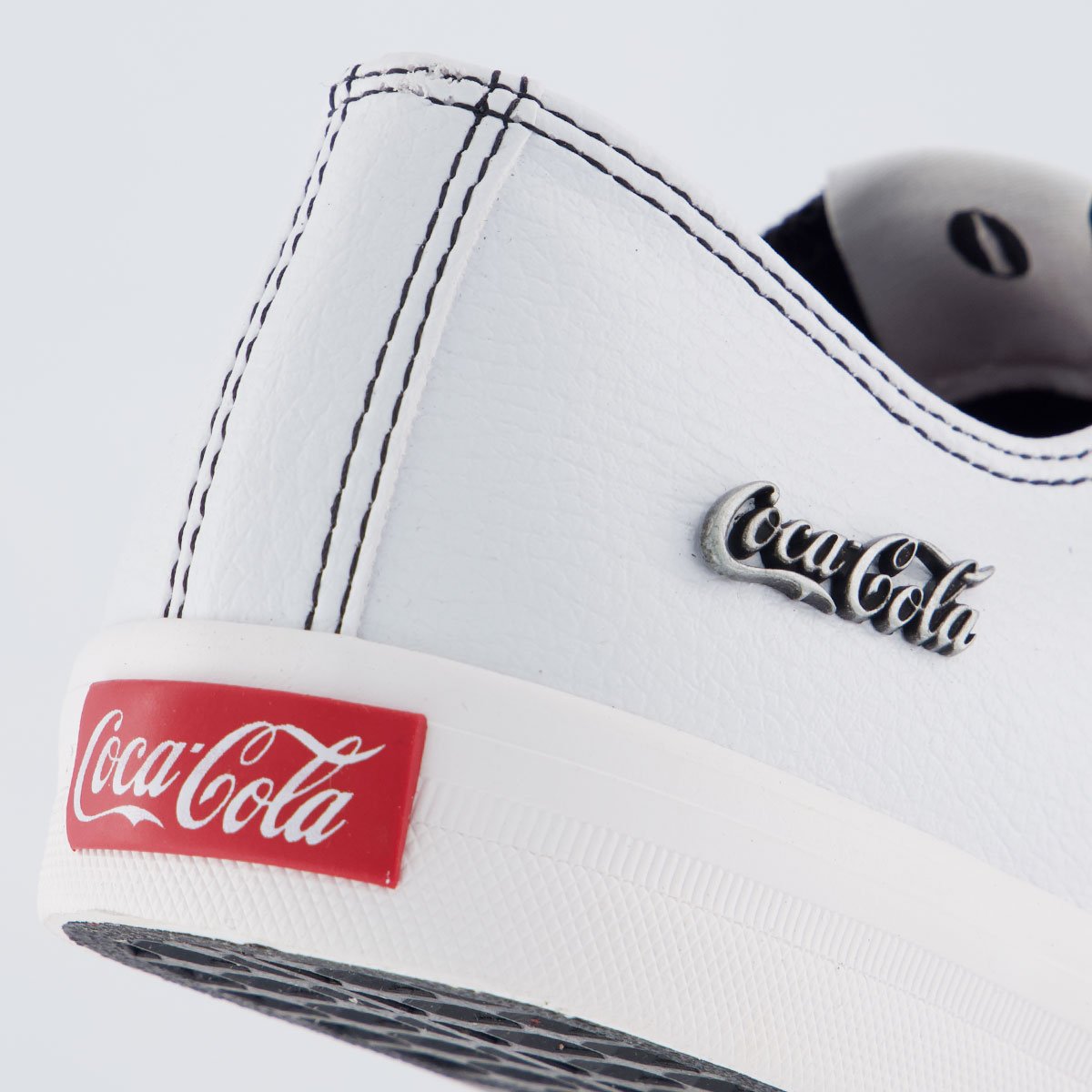 Tênis Coca Cola Basket Floater Low II Feminino Branco Branco 6