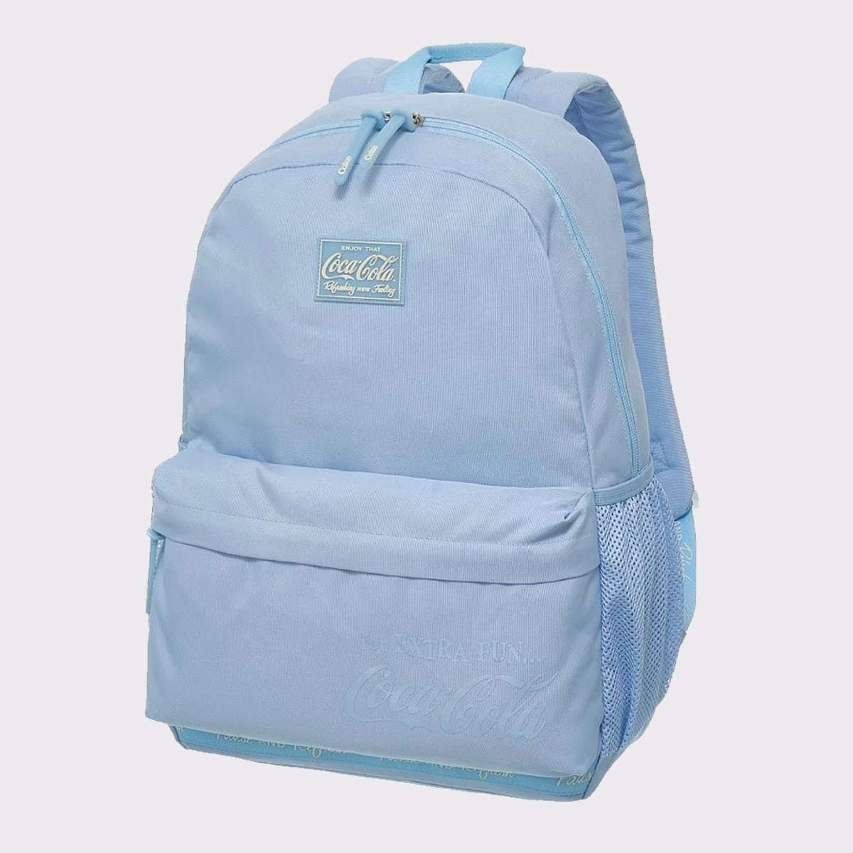 Mochila Coca Cola Color Flat Azul