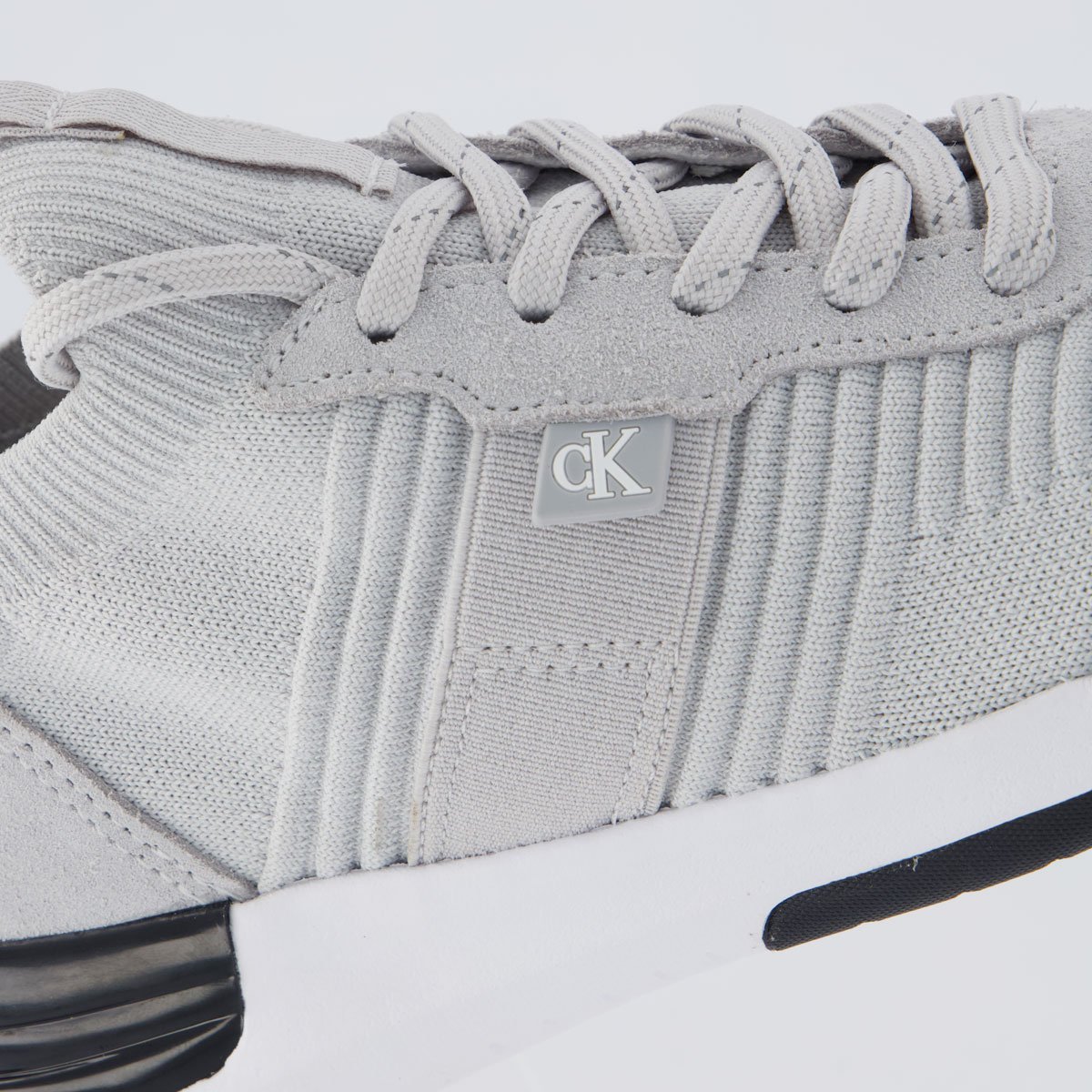 Tênis Calvin Klein Air Knitting Flexible Cinza Cinza 7