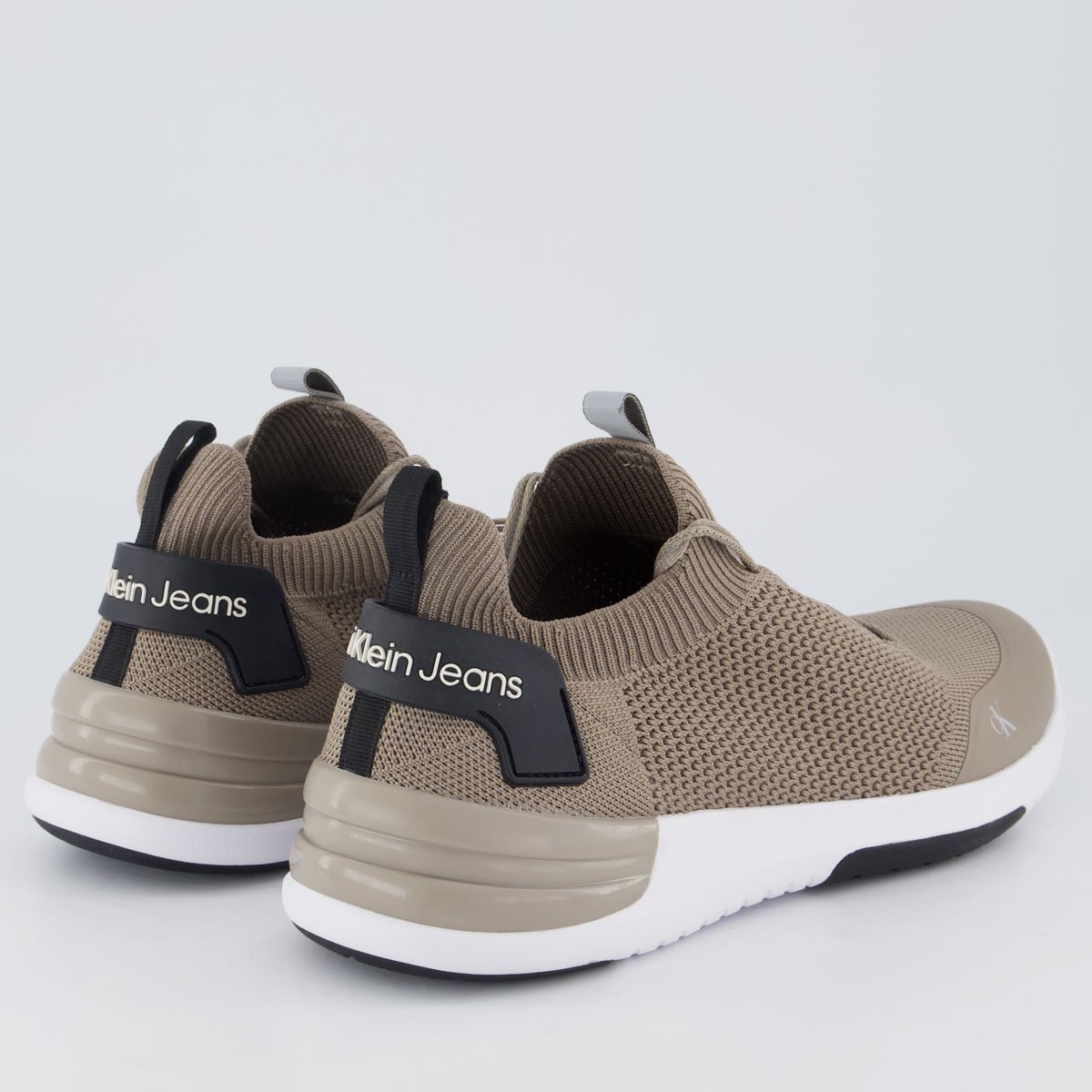 Tênis Calvin Klein Air Knitting Marron Marrom 3