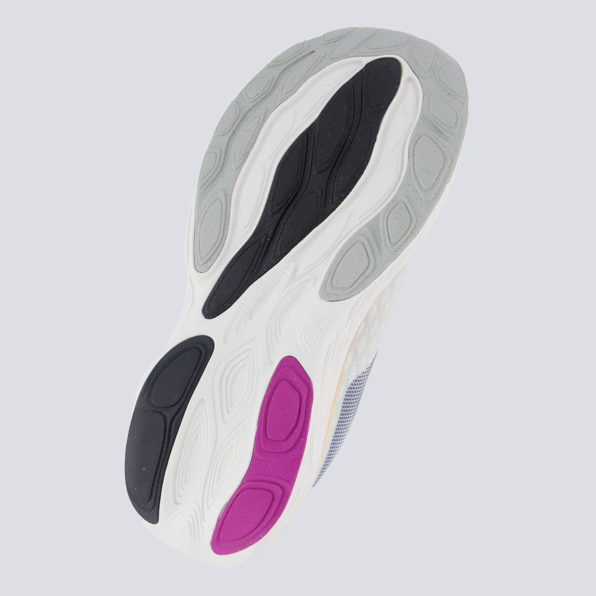 Tênis New Balance Fresh Foam X 1080 V14 Feminino Cinza Claro Branco 5