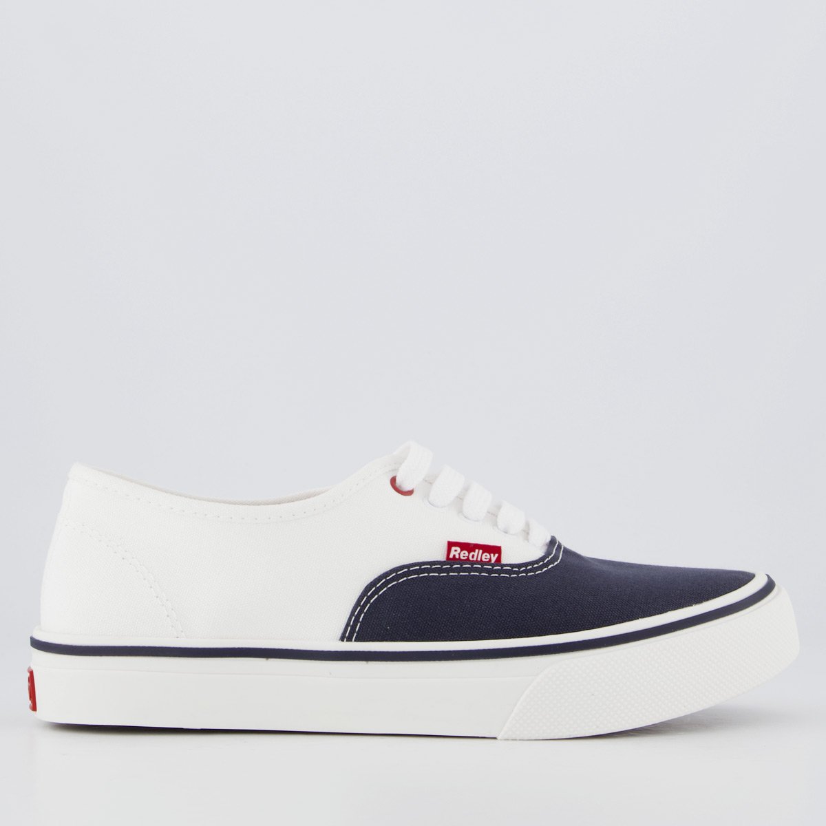 Tênis Redley Originals Bicolor Branco e Marinho