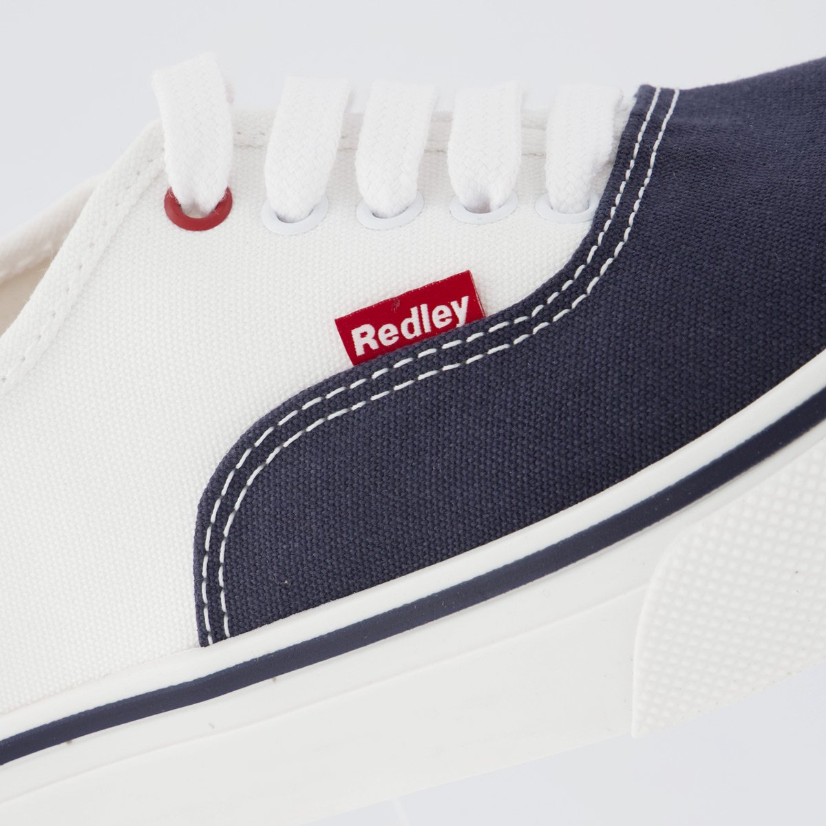 Tênis Redley Originals Bicolor Branco e Marinho Branco 7