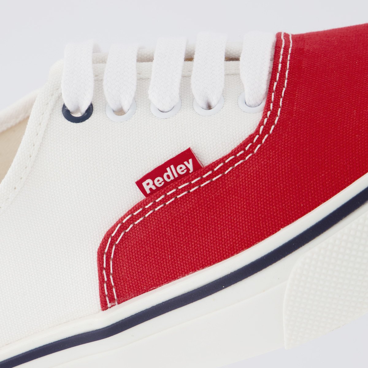 Tênis Redley Originals Bicolor Branco e Vermelho Branco 7