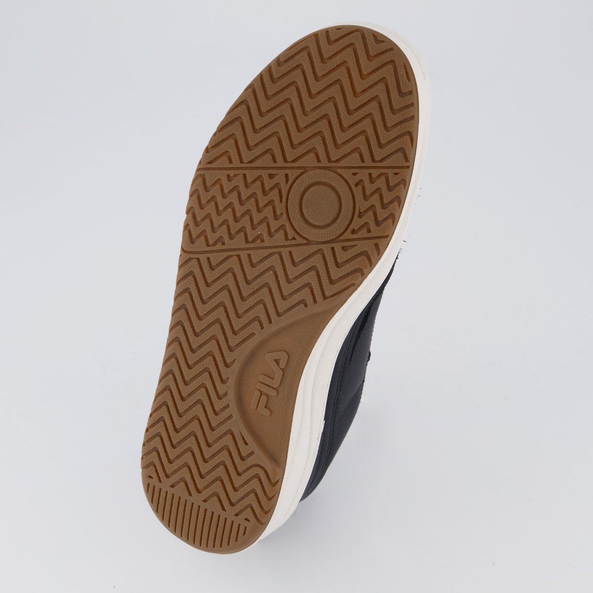 Tênis Fila Clubhouse Preto e Off White Preto 5