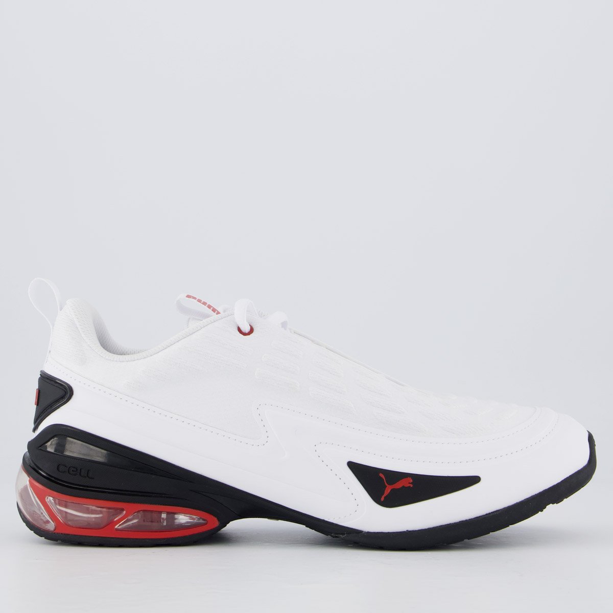 Tênis Puma Cell Meza Branco e Vermelho