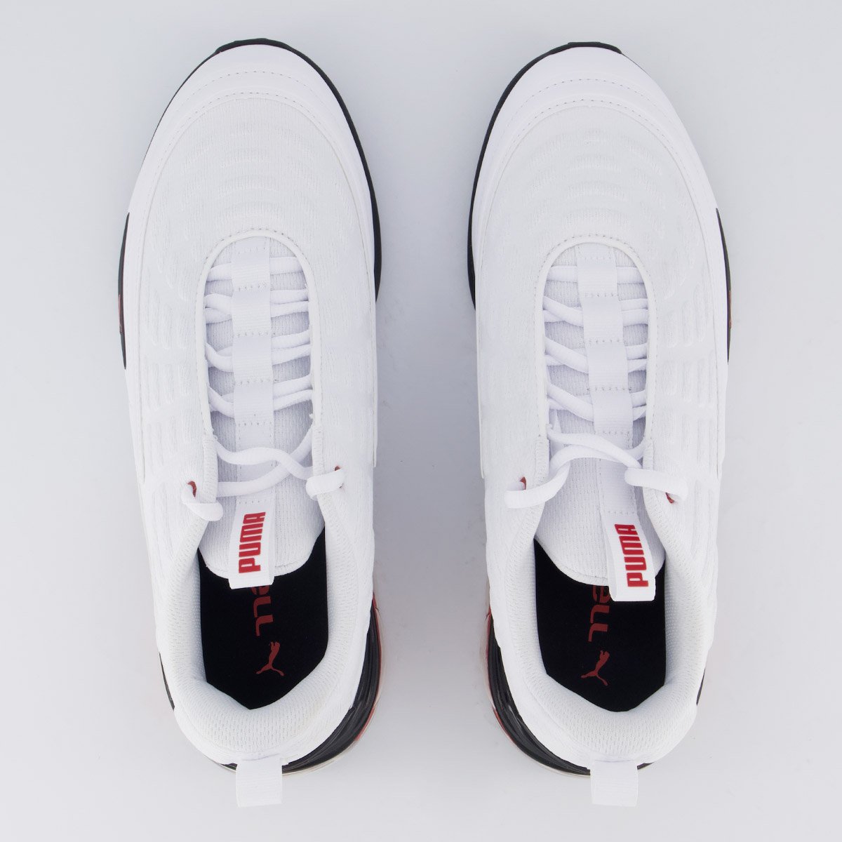Tênis Puma Cell Meza Branco e Vermelho Branco 4